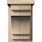 Ekena Millwork Mediterranean Smooth Corbel w/Backplate, Douglas Fir, 7 1/2"W x 12"D x 12"H COR08X12X12MED01SDF - alternate 4